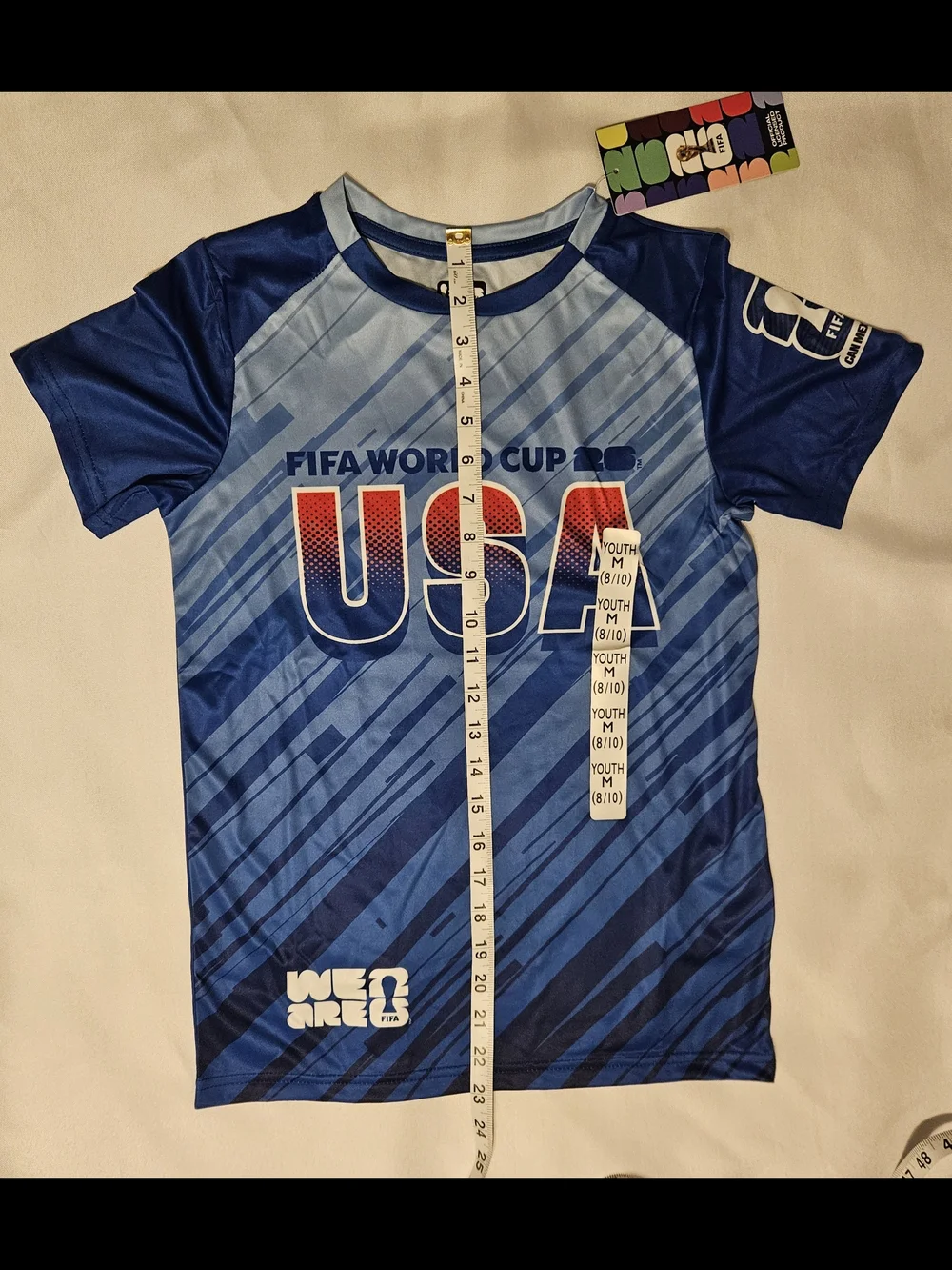 USA FIFA World Cup Youth Blue Soccer Jersey - Kids